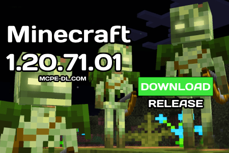 Minecraft PE 1.20.71.01 [Release]