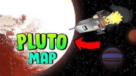 Pluto Planet map