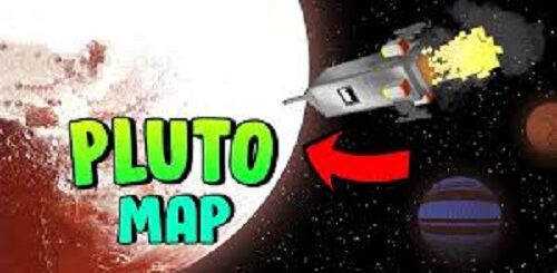 Pluto Planet map
