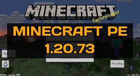 Minecraft PE 1.20.73