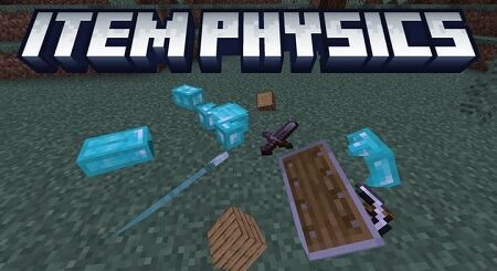 Item Physics mod 1.21+
