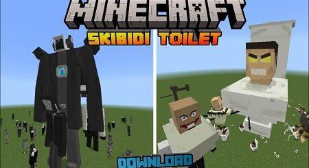 Skibidi Toilet Mod V2.1 (1.21+/1.20+)
