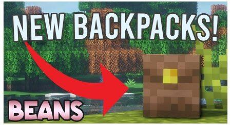 Bean Backpacks mod 1.21+
