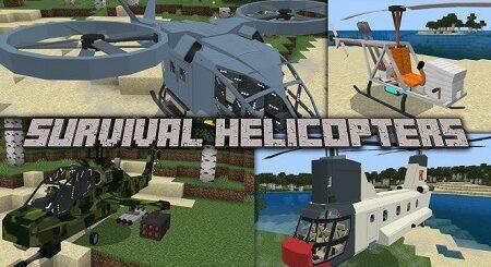 Survival Helicopters 2 mod