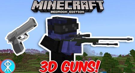 3D Guns Mod 1.21+