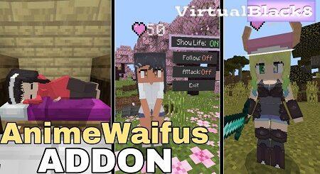 Anime Waifus addon 1.21+