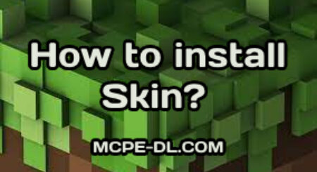 How to install skin in Minecraft PE?