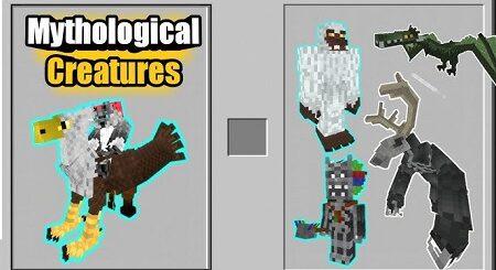 Mythological Creatures mod 1.21+