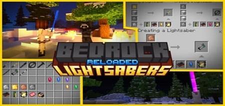 Bedrock Lightsabers 3D mod 1.21+