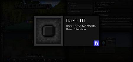 Dark UI resource pack