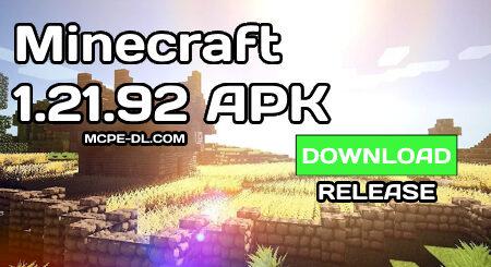 Minecraft PE 1.21.92