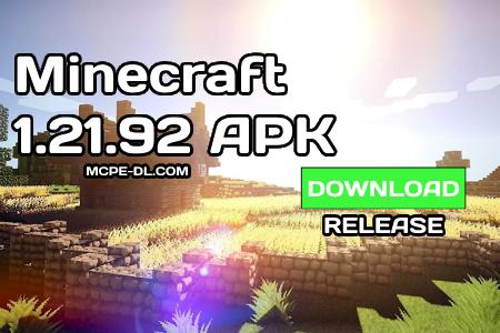 Minecraft PE 1.21.92