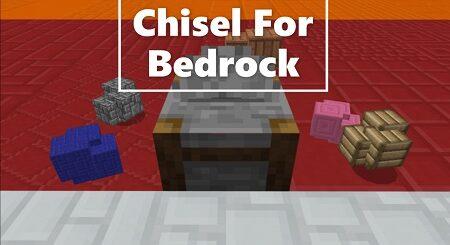 Chisel Mod for Minecraft Bedrock