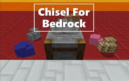 Chisel Mod for Minecraft Bedrock
