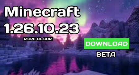 Minecraft PE 1.26.10.23