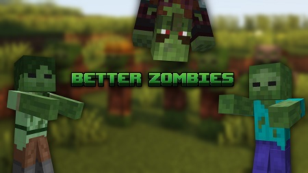 Better Zombies resource pack