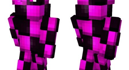 Purple Glitch Skin