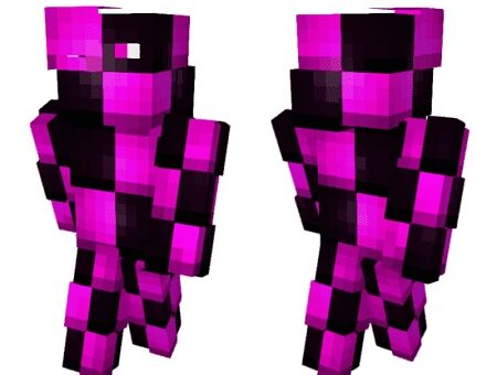 Purple Glitch Skin