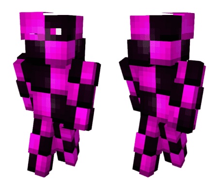 Purple Glitch Skin 