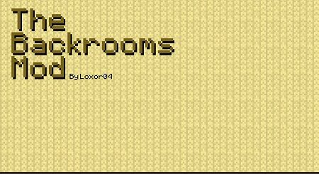 The Backrooms addon