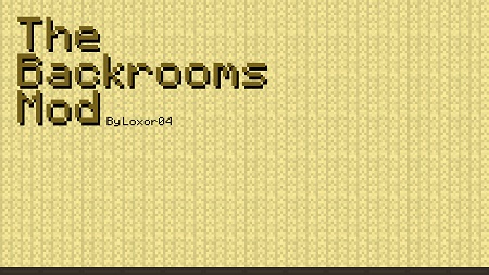 The Backrooms addon