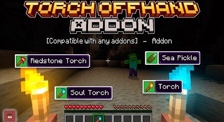 Torch OffHand mod