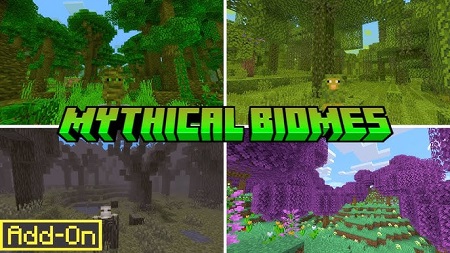 Mythical Biomes addon