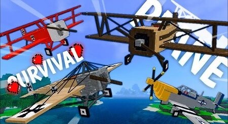 Survival Planes addon