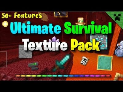 Minecraft's world Texture Pack